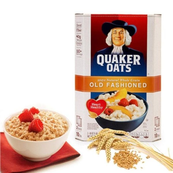 Yến Mạch (Oats) Và Giảm Cân Bằng Yến Mạch Hiệu Quả Yến Mạch Mỹ Quaker Oats Old Fashioned 4,52kg