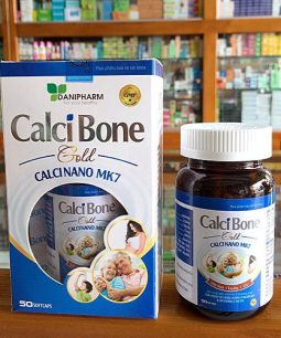 Calcibone Gold - Bổ sung canxi, phòng ngừa loãng xương và phát triển chiều cao