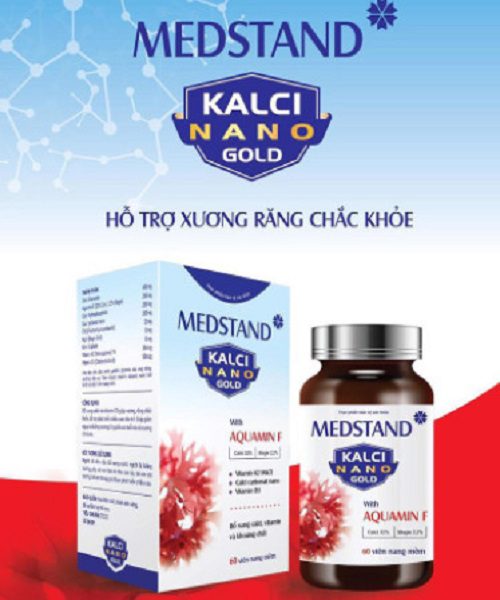Kalci Nano Gold - Bổ sung canxi, vitamin khoáng giúp xương chắc khỏe - 1 Kalci Nano Gold - Bổ sung canxi, vitamin khoáng giúp xương chắc khỏe - 1
