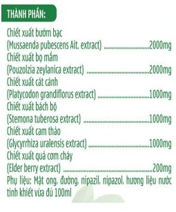 Siro ho thảo dược Linh Phế An - Siro bổ phế giảm ho, loãng đờm, rát họng Siro ho thảo dược Linh Phế An - Siro bổ phế giảm ho, loãng đờm, rát họng - 2