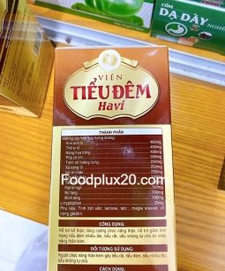Viên Tiểu Đêm Havi - Viên uống giảm tiểu đêm nhiều lần, tiểu rắt, bổ thận hiệu quả Viên Tiểu Đêm Havi - Viên uống giảm tiểu đêm nhiều lần, tiểu rắt, bổ thận hiệu quả - 2