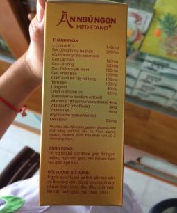 Ăn Ngủ Ngon Medstand - Hỗ trợ an thần tạo giấc ngủ sâu, bồi bổ sức khỏe giúp ăn ngon miệng Ăn Ngủ Ngon Medstand - Hỗ trợ an thần tạo giấc ngủ sâu, bồi bổ sức khỏe giúp ăn ngon miệng - 1