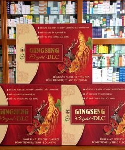 Gingseng Royal DLC - Bổ sung acid amin, vitamin khoáng cho cơ thể, giúp ăn ngon miệng