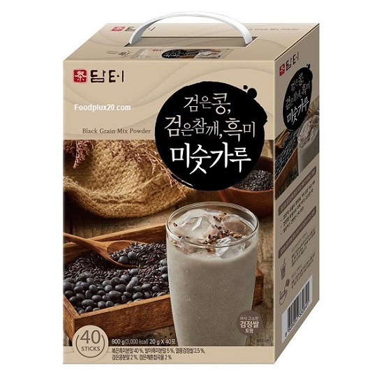 Bột Ngũ Cốc Mè Đen Đậu Đen Gạo Đen Black Grain Mix Powder - Bột Ngũ Cốc Mè Đen Hàn Quốc - 1 Bột Ngũ Cốc Mè Đen Đậu Đen Gạo Đen Black Grain Mix Powder - Bột Ngũ Cốc Mè Đen Hàn Quốc - 1