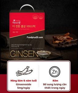 Nước Hồng Sâm Hàn Quốc 6 Năm Tuổi Innerset Korean Red Ginseng Sticks Nước Hồng Sâm Hàn Quốc 6 Năm Tuổi Innerset Korean Red Ginseng Sticks - 1