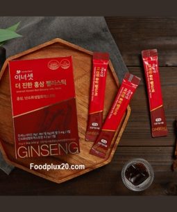 Thạch Tinh Chất Hồng Sâm Hàn Quốc 6 Năm Tuổi Innerset Korean Red Ginseng Jelly Sticks