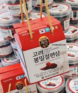 Sâm Lát Tẩm Mật Ong Hàn Quốc 200g - Honeyed Korean Ginseng Slices (Sâm Lát Hàn Quốc Tẩm Mật Ong) Sâm Lát Tẩm Mật Ong Hàn Quốc 200g - Honeyed Korean Ginseng Slices (Sâm Lát Hàn Quốc Tẩm Mật Ong) - 1