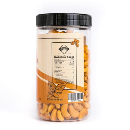 Nhân Hạt Điều Rang Muối (Roasted Cashew Nuts) 500g - 1 Nhân Hạt Điều Rang Muối (Roasted Cashew Nuts) 500g - 1