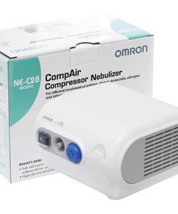 Máy Xông Mũi Họng Omron NE-C28, Máy Xông Khí Dung Omron NE-C28 Compair Compressor Nebulizer - Hàng Chính Hãng