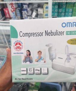 Máy Xông Mũi Họng Omron NE-C801 Compressor Nebulizer, Máy Xông Khí Dung Omrn NE-C801 - Hàng chính hãng