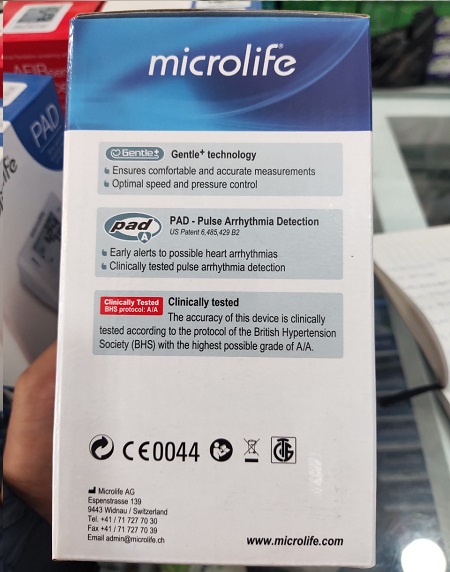 Máy Đo Huyết Áp Microlife BP 3NZ1-1P - Máy Đo Huyết Áp Bắp Tay Tự Động Microlife BP 3NZ1-1P, Thiết bị y tế - 1 Máy Đo Huyết Áp Microlife BP 3NZ1-1P - Máy Đo Huyết Áp Bắp Tay Tự Động Microlife BP 3NZ1-1P, Thiết bị y tế - 1