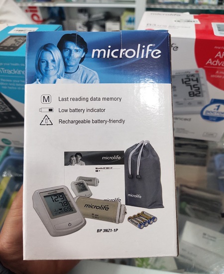 Máy Đo Huyết Áp Microlife BP 3NZ1-1P - Máy Đo Huyết Áp Bắp Tay Tự Động Microlife BP 3NZ1-1P, Thiết bị y tế Máy Đo Huyết Áp Microlife BP 3NZ1-1P - Đo Bắp Tay Tự Động