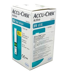 Que Thử Đường Huyết Accu-Chek Active Roche, Hộp 25-50 Que, Active Strip - Hàng chính hãng, Thiết bị y tế Que Thử Đường Huyết Accu-Chek Active Roche, Hộp 25 Que, Active Strip - Hàng chính hãng, Thiết bị y tế - 1