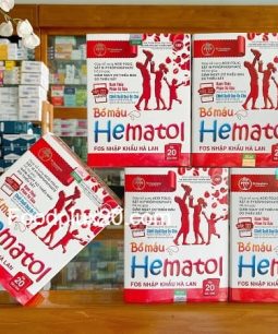 Bổ Máu Hematol - Viên Uống Bổ Sung Sắt, Acid Folic Cho Bà Bầu Và Người Thiếu Máu