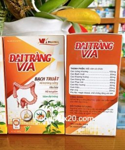 Đại Tràng VIA Hỗ trợ giảm viêm đại tràng, hỗ trợ tăng cường tiêu hóa (hộp 60 viên) Đại Tràng VIA Hỗ trợ giảm viêm đại tràng, hỗ trợ tăng cường tiêu hóa (hộp 60 viên) - 1
