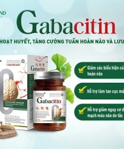 Home Gabacitin - Hoạt Huyết Dưỡng Não, Tăng Cường Tuần Hoàn Máu Não Và Hỗ Trợ Hoạt Huyết - 2