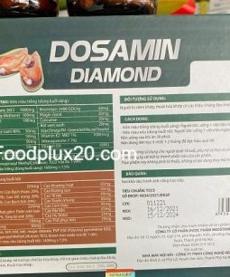 Viên Xương Khớp Dosamin Diamond Hỗ trợ điều trị thoái hóa khớp, viêm xương khớp giúp bổ xương khớp Viên Xương Khớp Dosamin Diamond Hỗ trợ điều trị thoái hóa khớp, viêm xương khớp giúp bổ xương khớp - 1