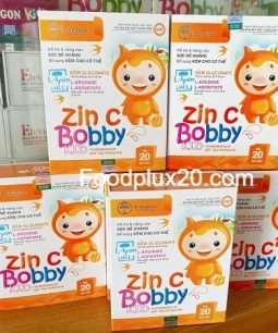 Zin C Bobby Kid - Bổ sung kẽm, Lysin, DHA cho trẻ giúp cải thiện biếng ăn, hỗ trợ tăng cường sức đề kháng