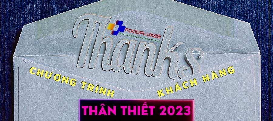 Chương Trình Khách Hàng Thân Thiết Năm 2023 Chương trình khách hàng thân thiết năm 2023 Foodplux20
