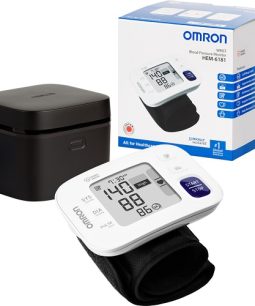 Home Máy Đo Huyết Áp Cổ Tay Omron HEM-6181 - Máy Đo Huyết Áp Điện Tử Tự Động Omron HEM 6181, Hàng Chính Hãng - 1