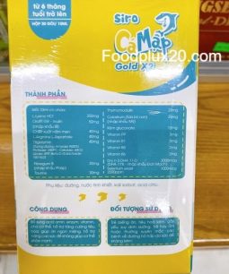 Siro Ăn Ngon Cá Mập Gold X2 Baby Shark (hộp 30 gói) - Giúp Trẻ Tiêu Hóa Tốt, Ăn Ngon Miệng Siro Ăn Ngon Cá Mập Gold X2 Baby Shark (hộp 30 gói) - Giúp Trẻ Tiêu Hóa Tốt, Ăn Ngon Miệng - 2