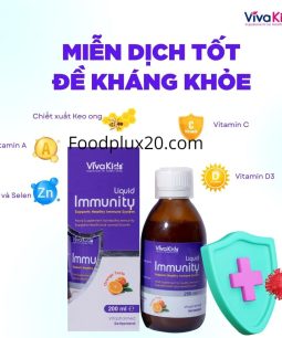 Siro Tăng Sức Đề Kháng Cho Bé Siro Vivakids Immunity Liquid 200ml - Bổ Sung Dưỡng Chất Vitamin Cần Thiết Cho Trẻ Siro Tăng Sức Đề Kháng Cho Bé Vivakids Immunity Liquid 200ml - Bổ Sung Dưỡng Chất Vitamin Cần Thiết Cho Trẻ - 3