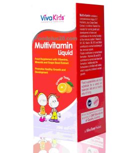 Home Siro Vivakids Multivitamin Liquid 200ml - Siro Bổ Sung Vitamin Khoáng Chất Tổng Hợp Cho Trẻ Trên 1 Tuổi - 1