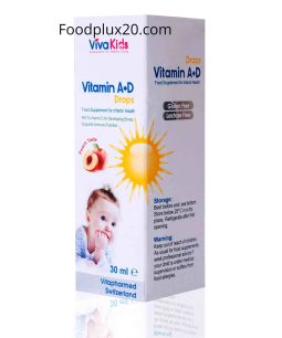 Home Siro Vivakids Vitamin A D3 Drops 30ml - Bổ Sung Vitamin A D3 Cho Trẻ, Giúp Bé Mắt Sáng Dáng Cao - 1