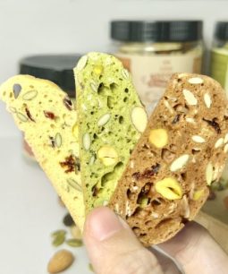 Bánh Biscotti Mix 3 Vị (Trà Xanh, Truyền Thống, Socola) Hộp 220g – Biscotti Giảm Cân Healthy, Eatclean Bánh Biscotti Mix 3 Vị (Trà Xanh, Truyền Thống, Socola) Hộp 220g – Biscotti Giảm Cân Healthy, Eatclean-2