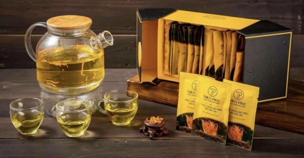 7 Công Dụng Của Đông Trùng Hạ Thảo Là Gì? Nấm Ophiocordyceps Sinensis Trà đông trùng hạ thảo banikha