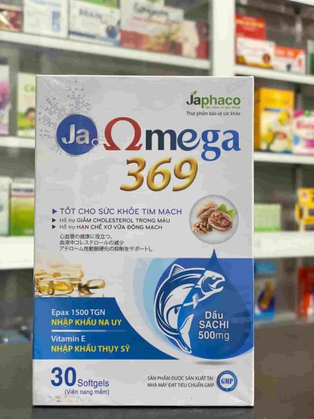 Ja Omega 369 - Viên Uống Omega 369 | Tốt Cho Sức Khỏe Tim Mạch Ja Omega 369 - Viên Uống Omega 369