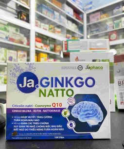 Home Viên Uống Hoạt Huyết Dưỡng Não Ja GINKGO NATTO